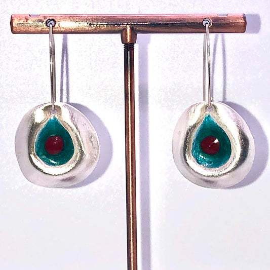 Back Beach series-Rock Pool Earrings