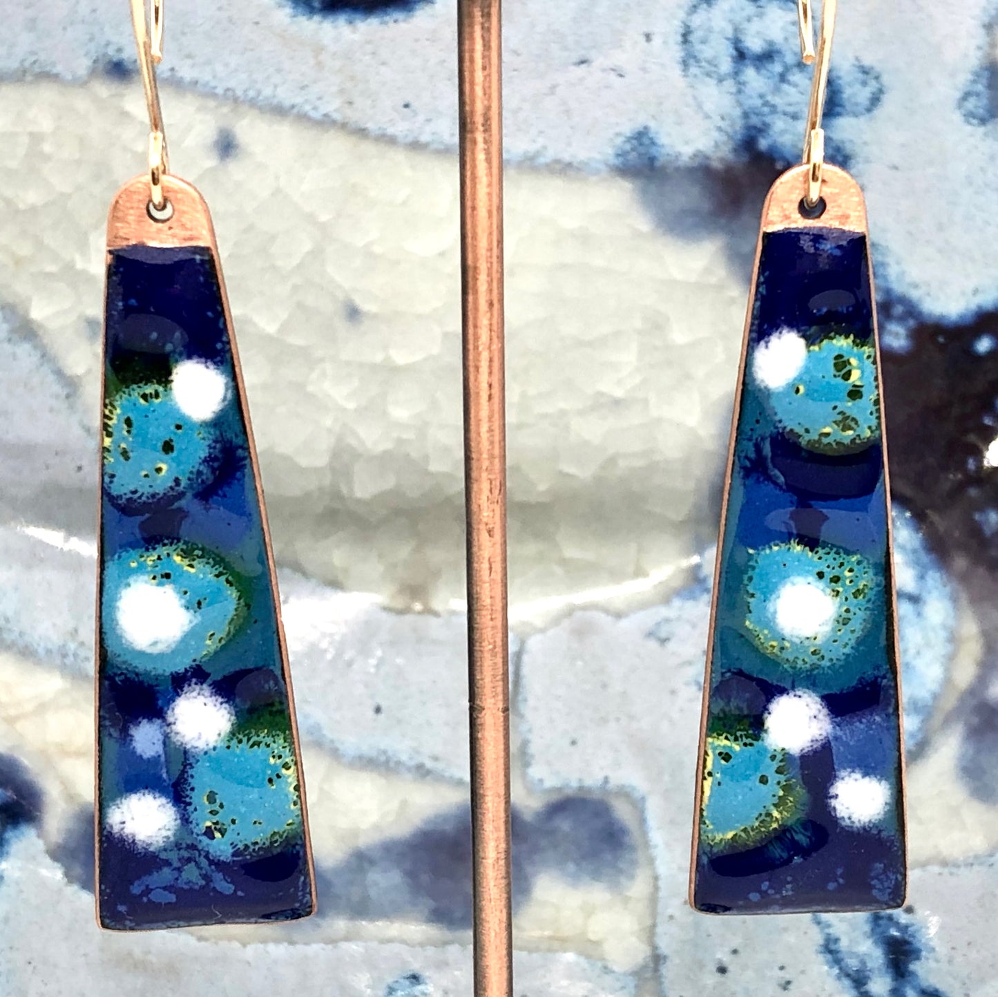 Monet Lake Earrings - Dappled