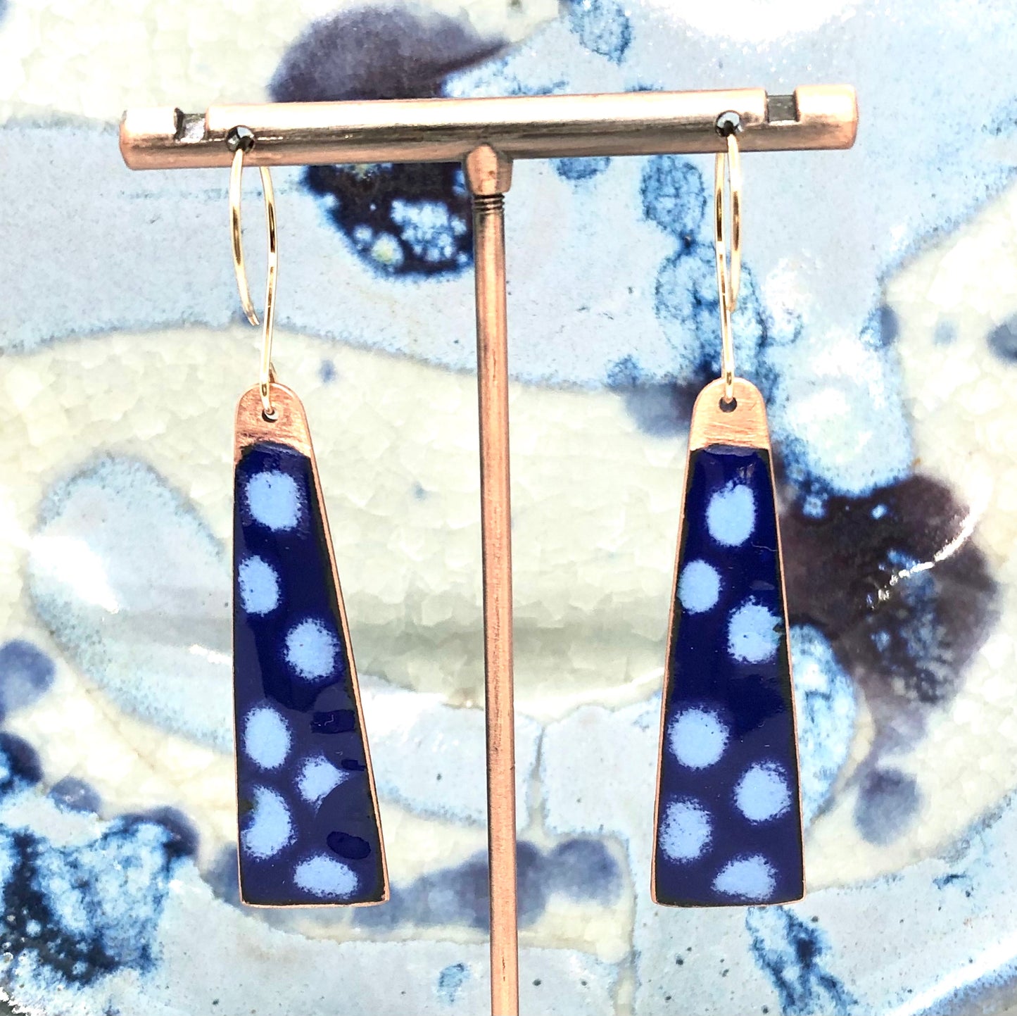 Monet Lake Earrings - Dappled