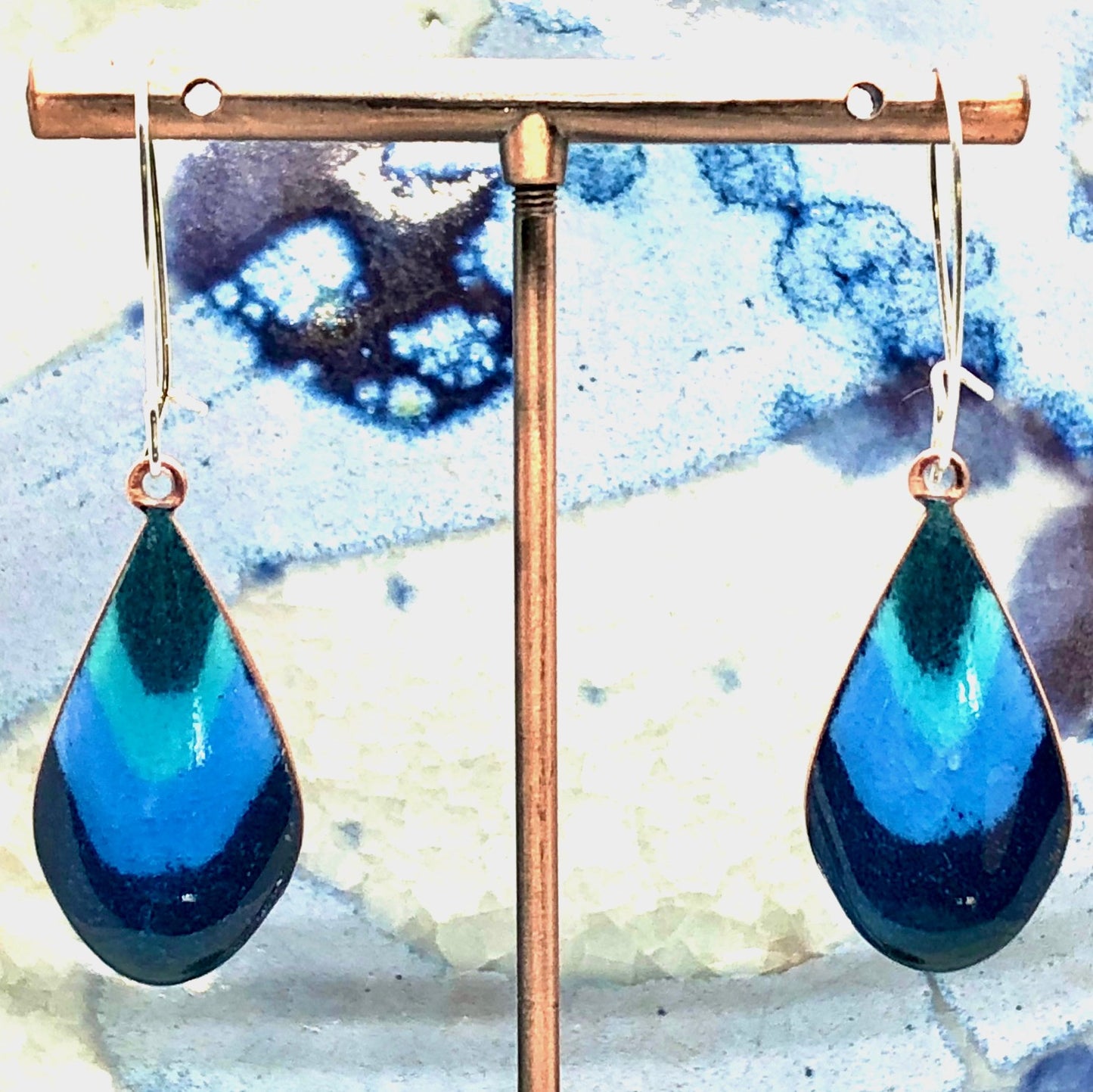 Monet Lake Earrings- Gradient