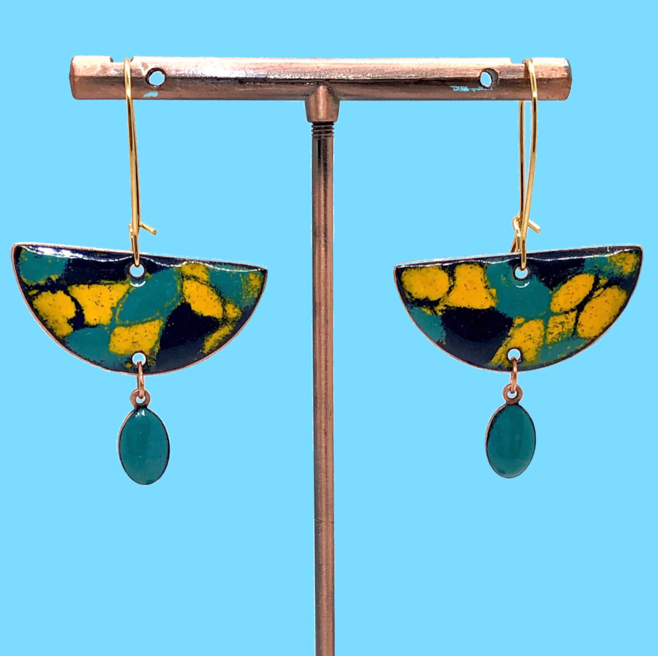 Monet Garden Earrings - Mosaic