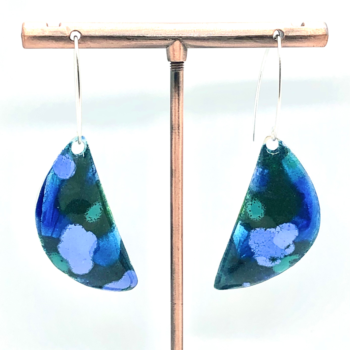 Monet Lake Earrings-Moonlit