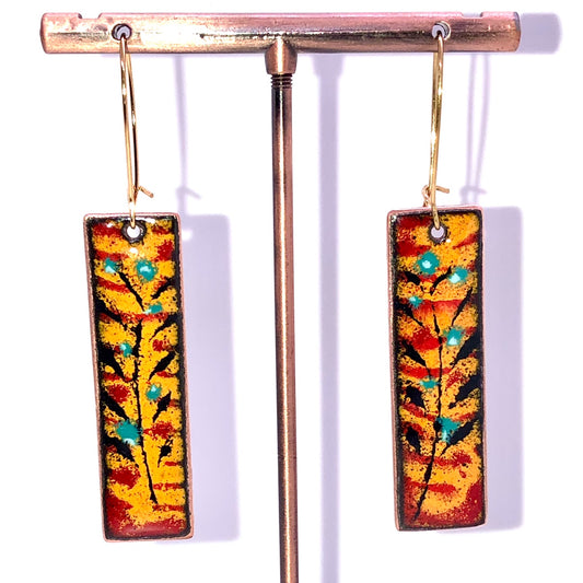 Monet Garden Earrings- Summer