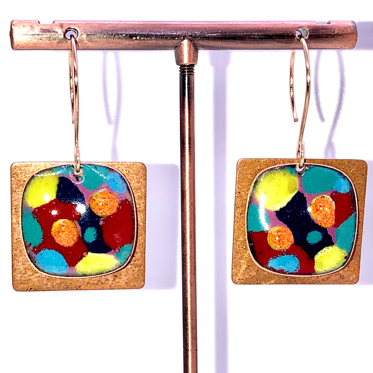 Monet Garden Earrings-Flowerbed