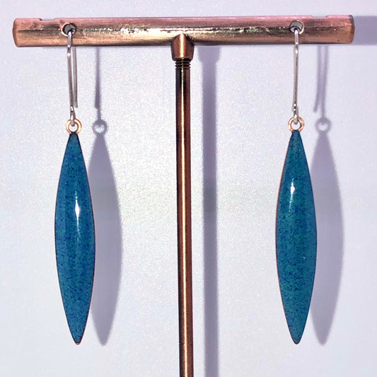 Petal Earrings-Periwinkle Blue