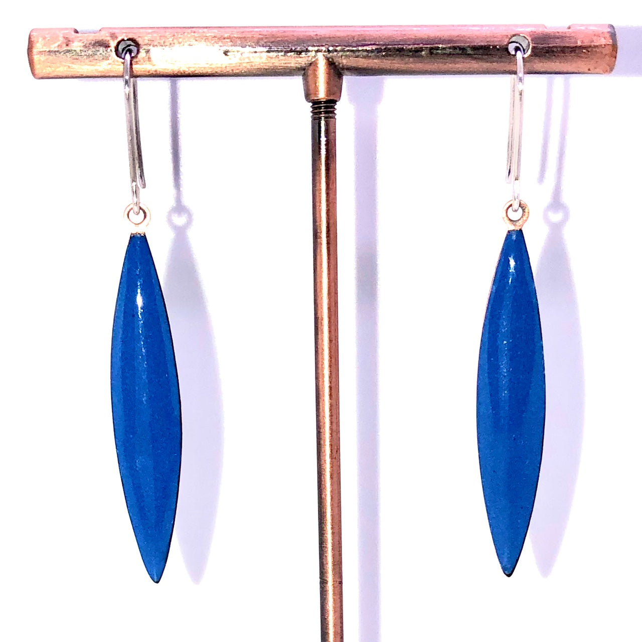 Petal Earrings-Bluejay