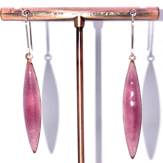 Petal Earrings-Opal Pink