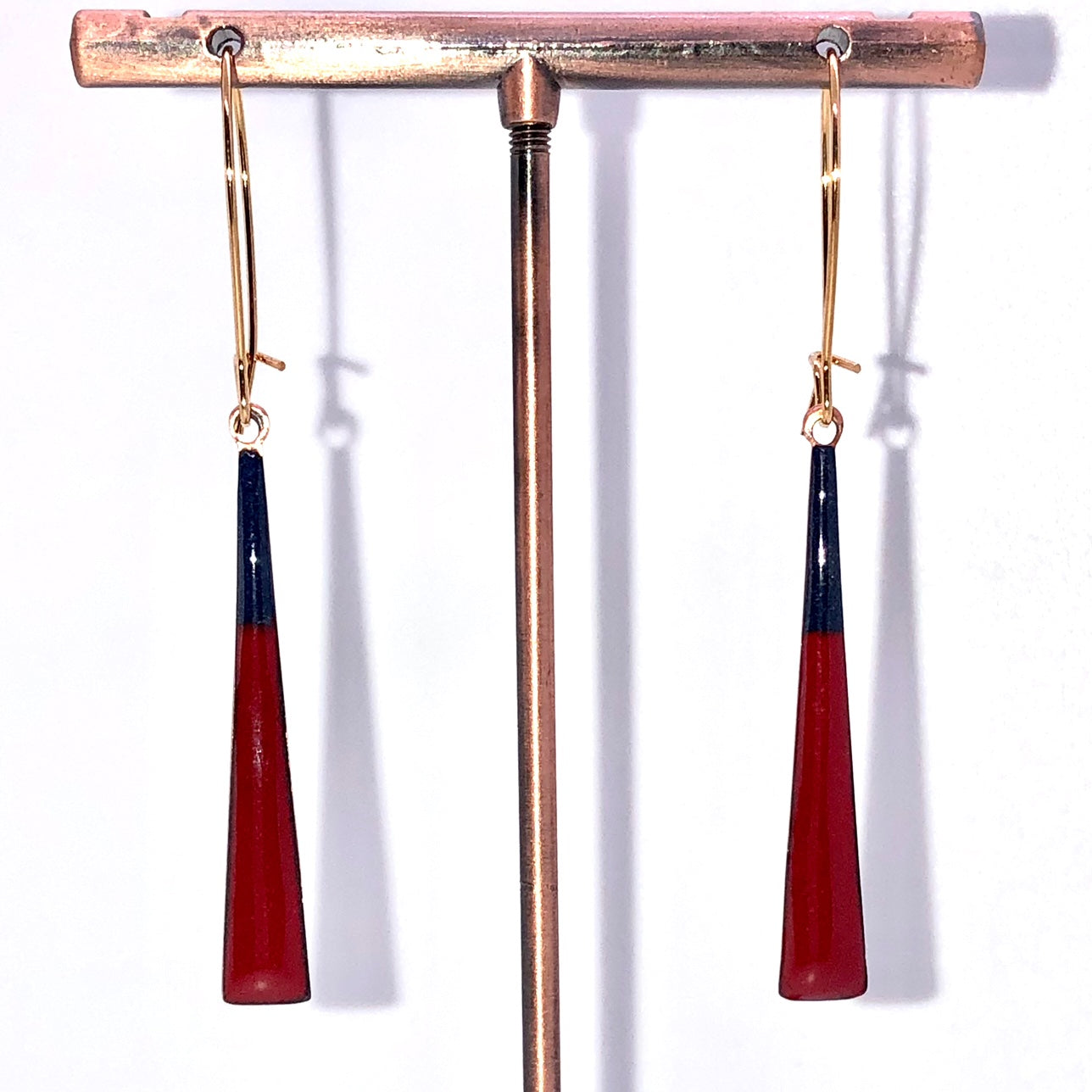 Flicker Earrings-Vic Red