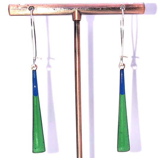 Flicker Earrings-Hunter Bluejay