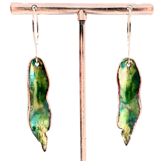 Australian Bush Earrings- Eucalyptus leaves (4)