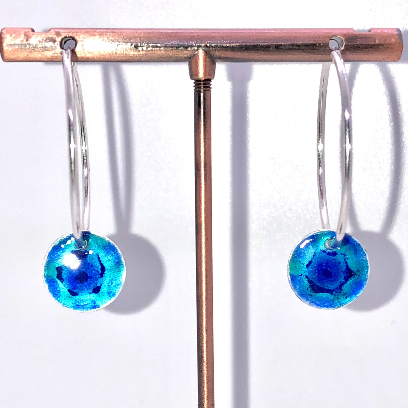 Monet Lake Earrings - Raindrop