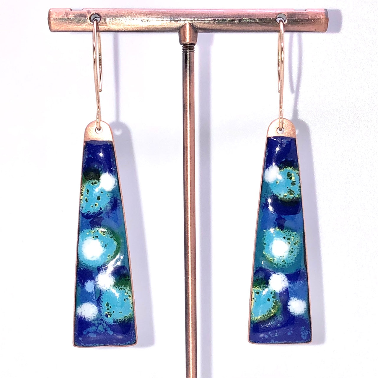 Monet Lake Earrings - Dappled