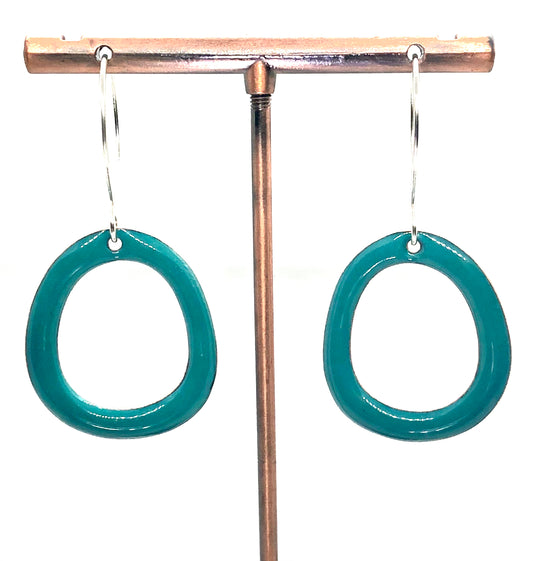 Back Beach series-Green Dream Earrings